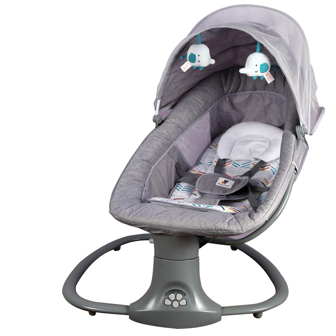 Mastela Swing Deluxe Multi-Function Swing Grey 3 to 36 Months