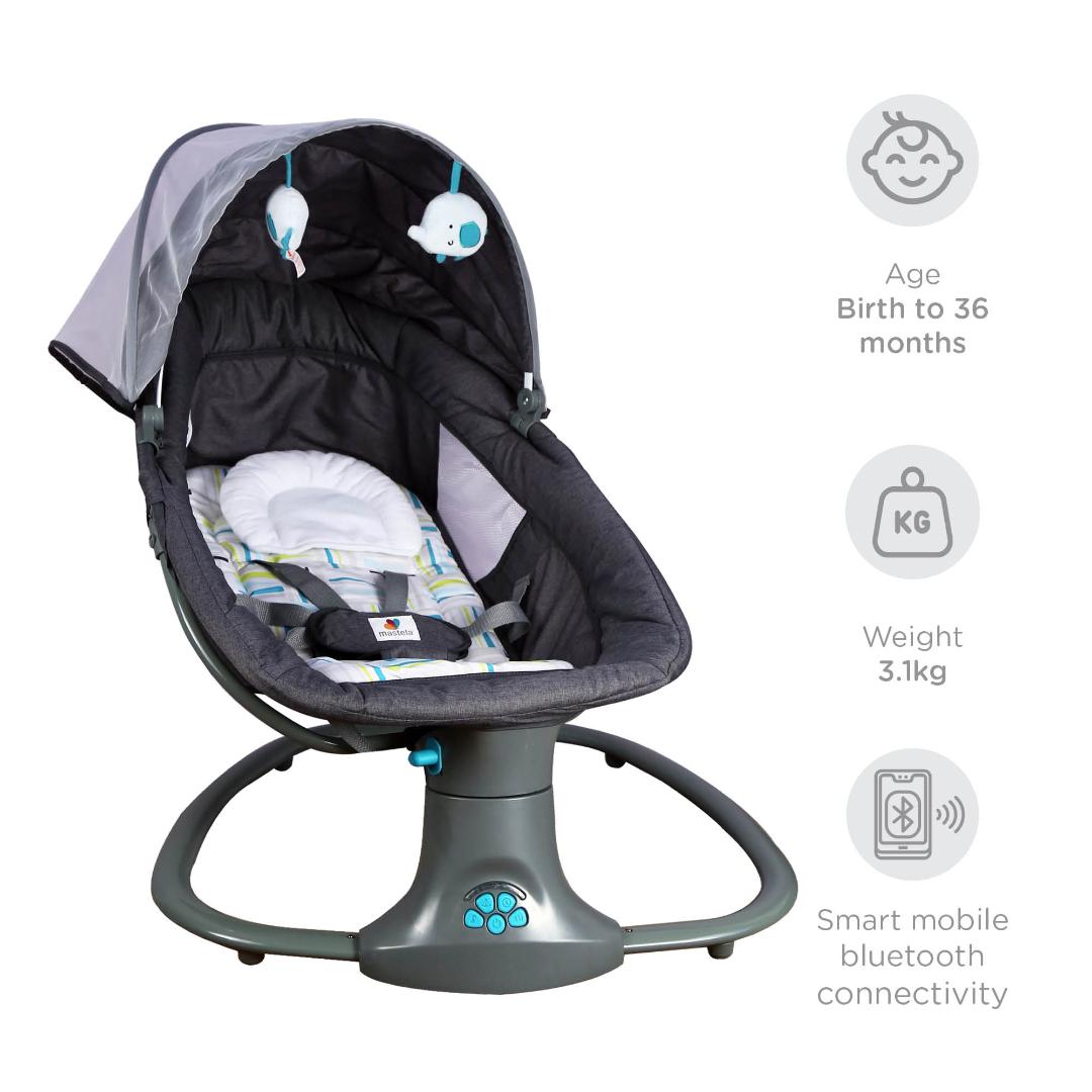 Mastela Swing Deluxe Multi-Function Swing Teal 3 to 36 Months