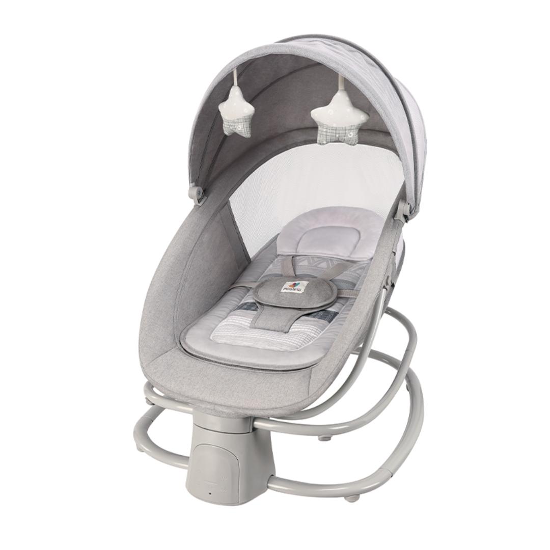 Mastela Swing Deluxe 4in1 Swing &amp; Rocker Grey Birth to 36 Months