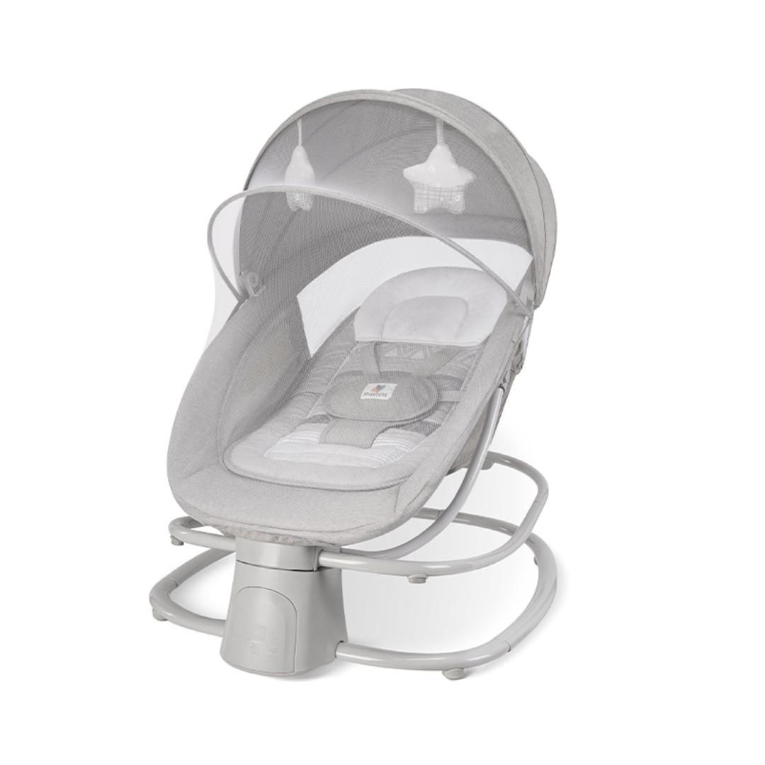 Mastela Swing Deluxe 4in1 Swing &amp; Rocker Grey Birth to 36 Months