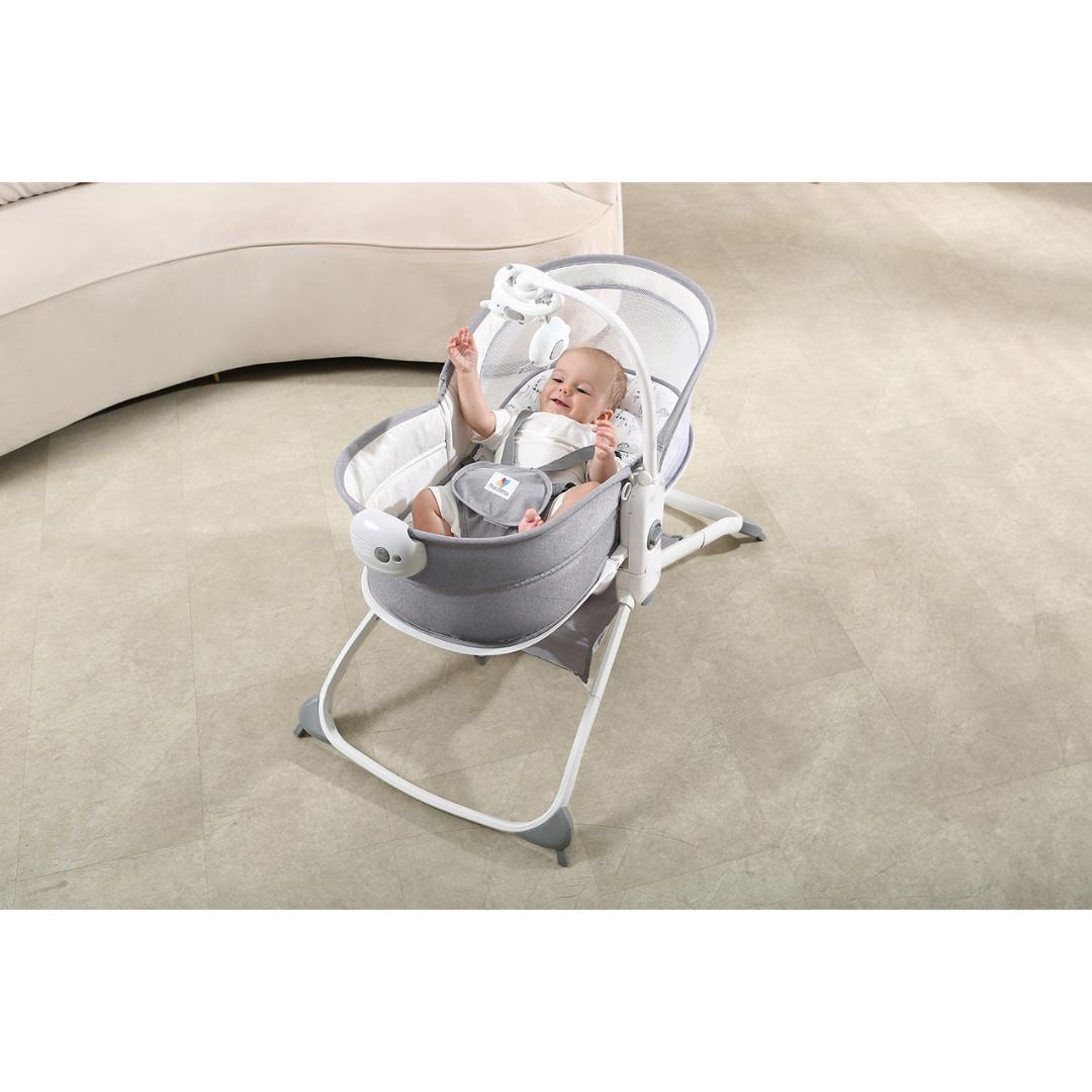 Mastela Bassinet 6in1 Multi-Function Bassinet  Grey Birth to 36 Months