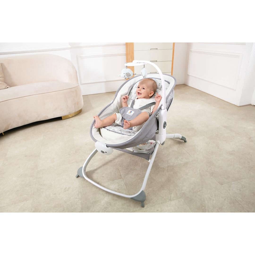 Mastela Bassinet 6in1 Multi-Function Bassinet  Grey Birth to 36 Months