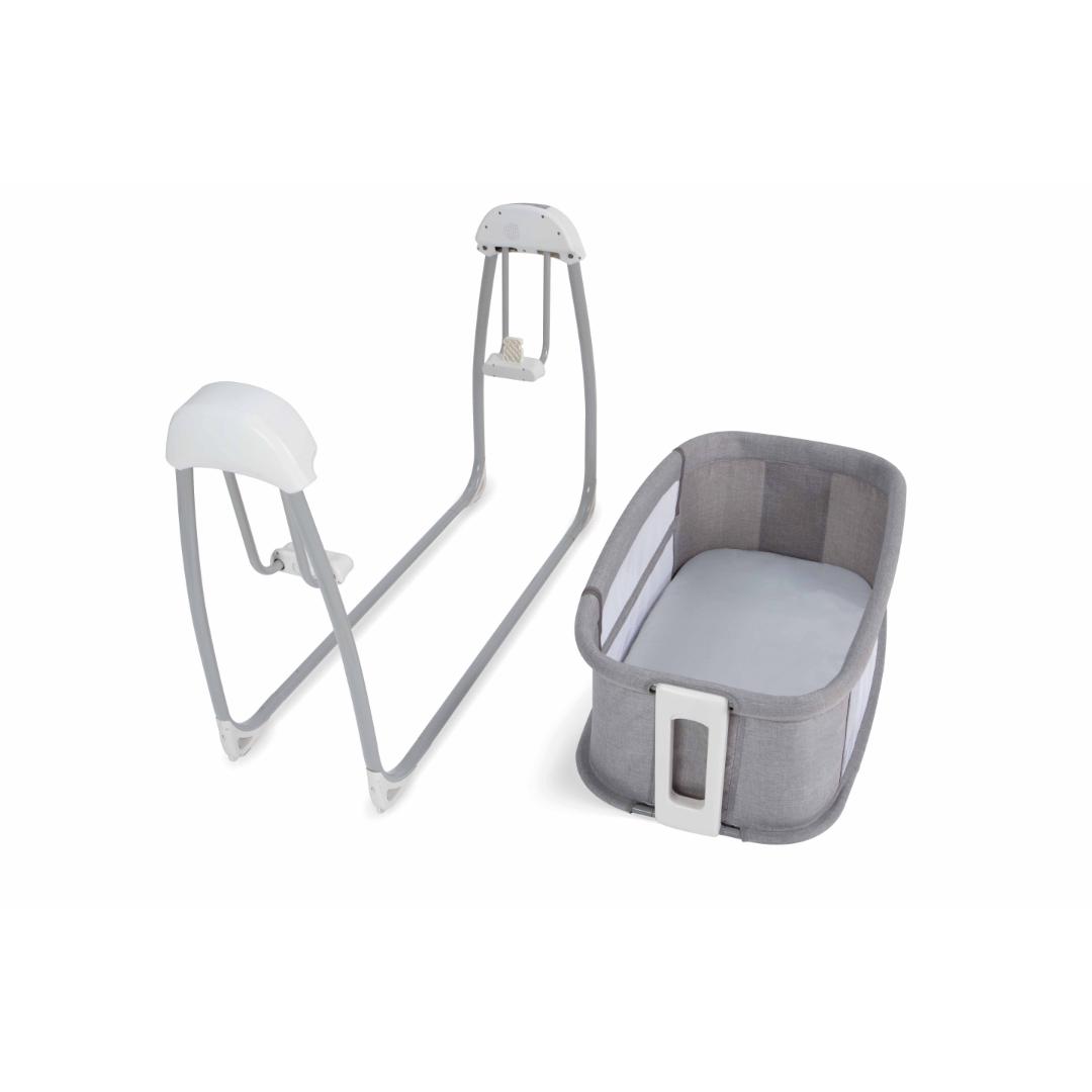 Mastela Rocker &amp; Bassinet Deluxe 4in1 Bassinet Grey Birth to 36 Months