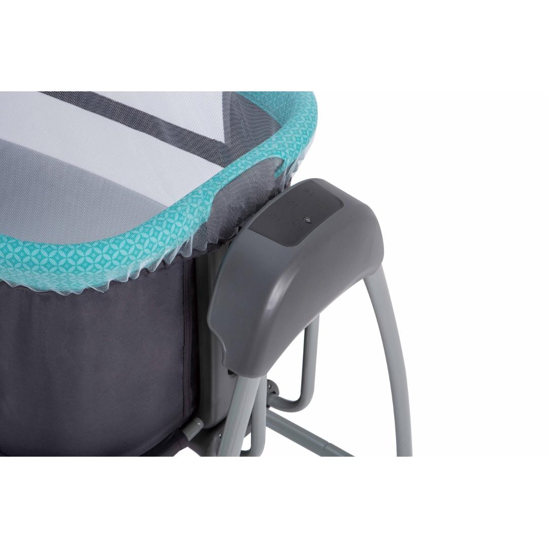 Mastela Rocker &amp; Bassinet Deluxe 4in1 Bassinet Blue Birth to 36 Months