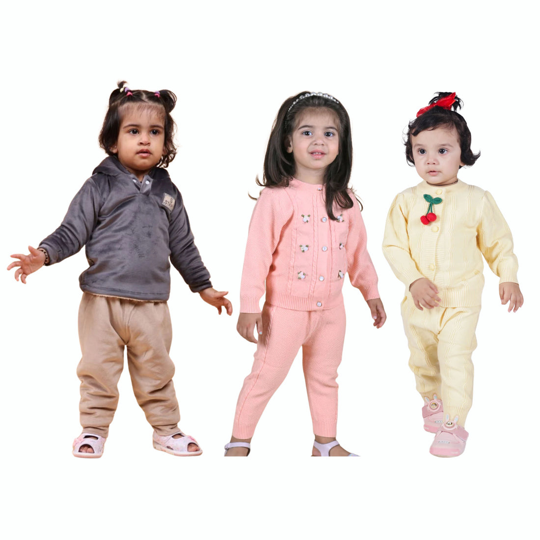 Blossom Star Trio Winter Co-Ord Set Pack of 3