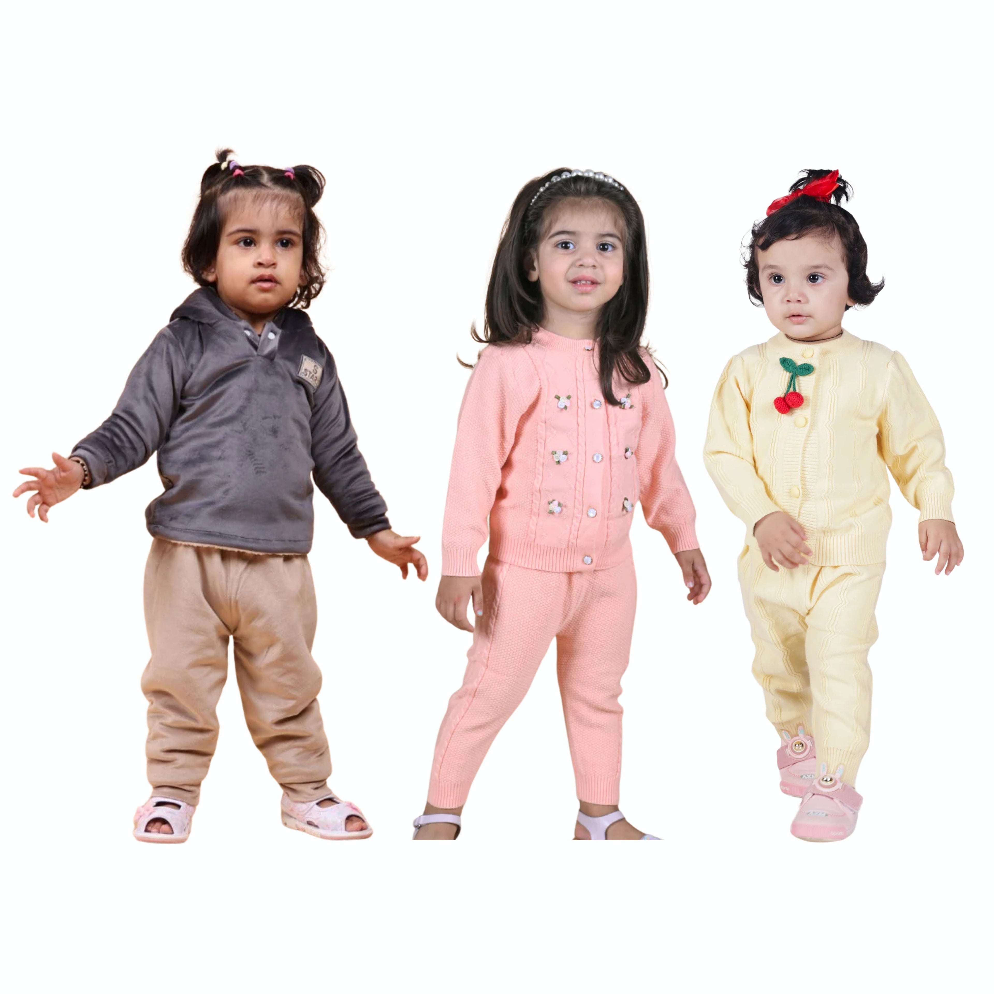 Blossom Star Trio Winter Co-Ord Set Pack of 3