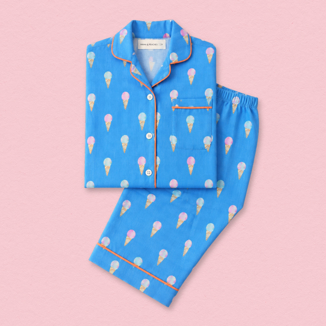 Ice cream Dreams Full Sleeves Night Suit