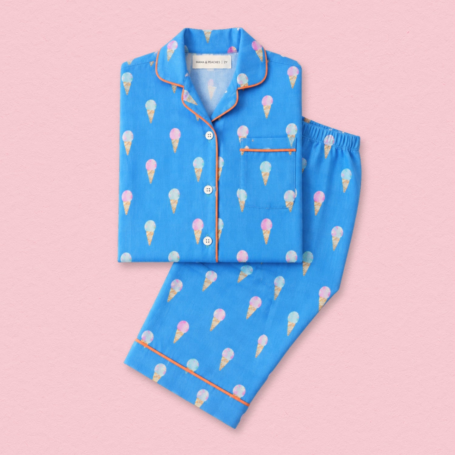 Ice cream Dreams Full Sleeves Night Suit