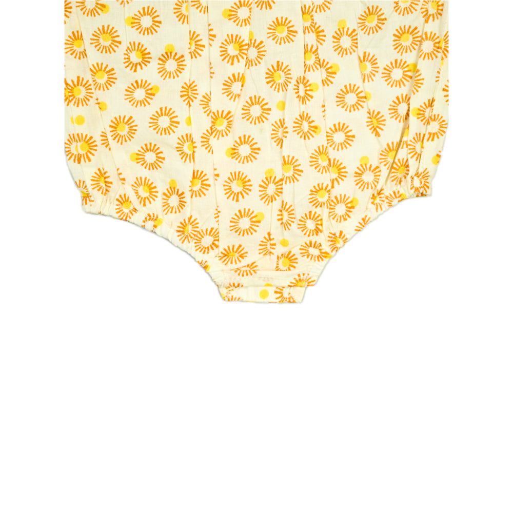 Combo of Balloon Sunsuit in Strawberry &amp; Sunflower