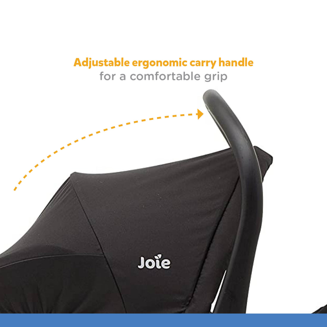 Joie Infant Carrier Juva Black Ink Birth to 12 Months