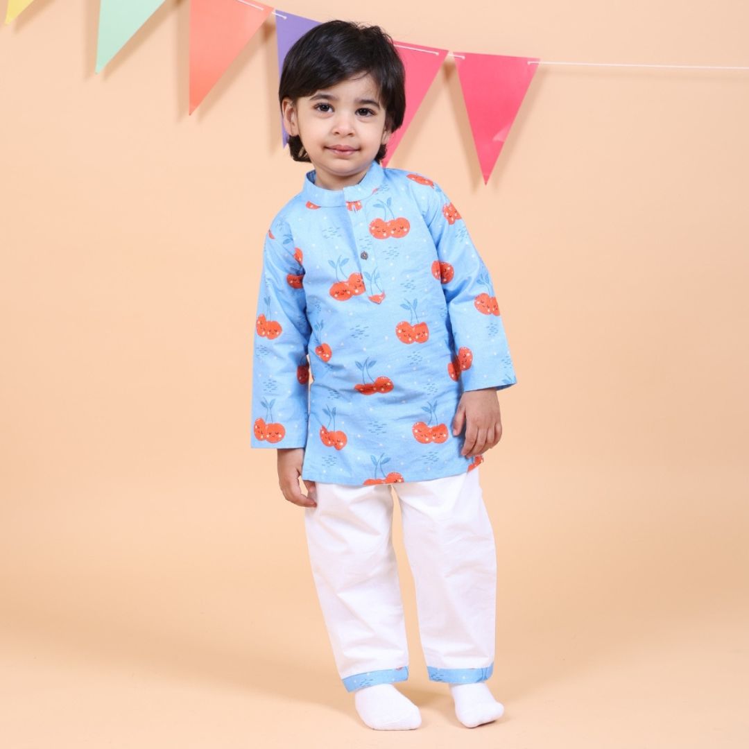 100% Cotton Kurta Set, Cheeryful