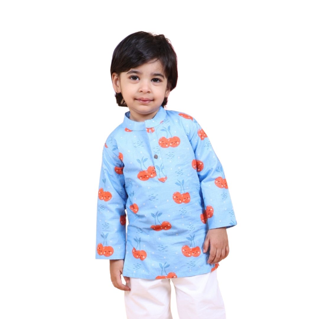 Cheeryful Cotton Kurta Set