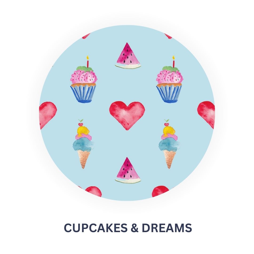 Cupcakes &amp; Dreams Full Sleeves Night Suit