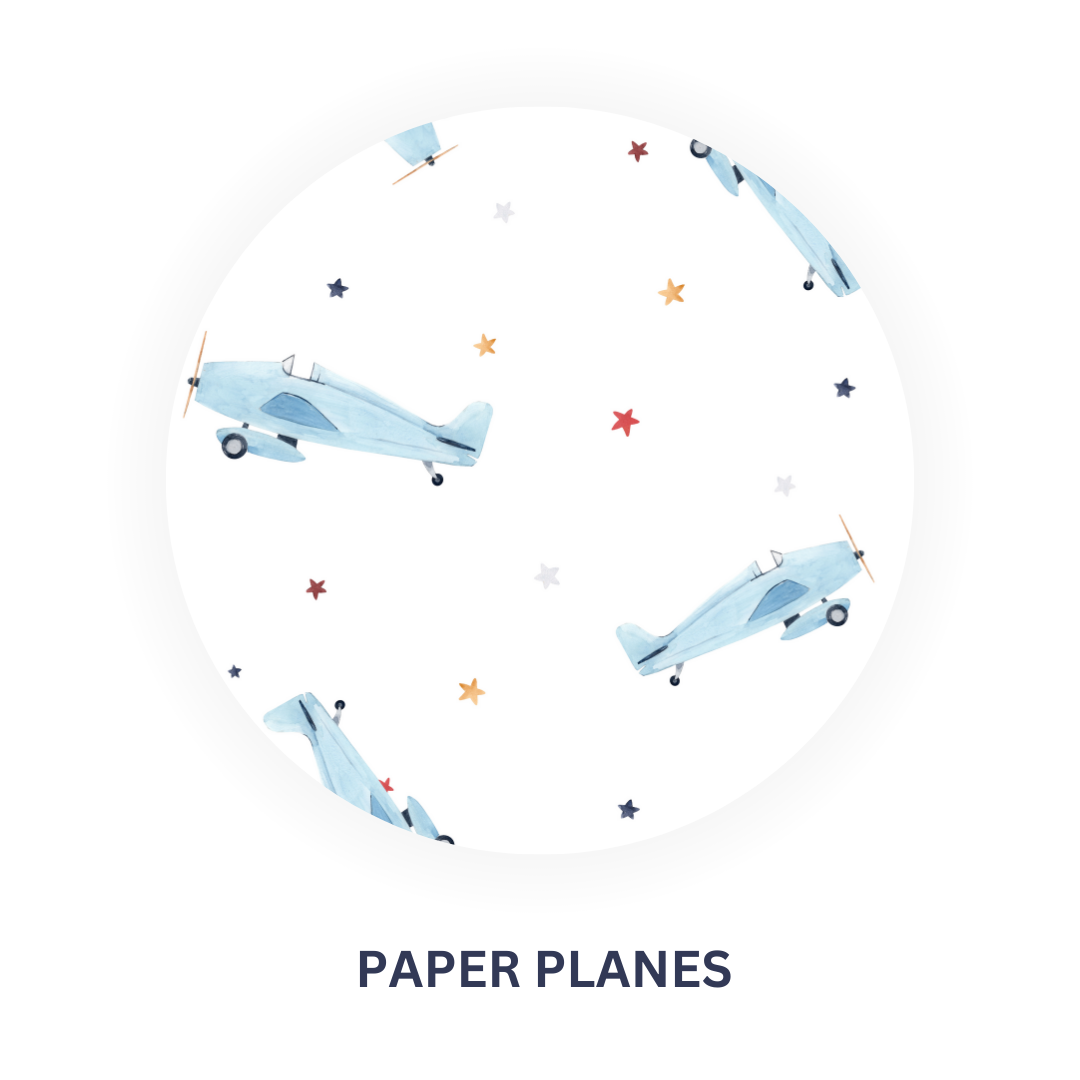 Paper Planes Muslin Angrakha Set