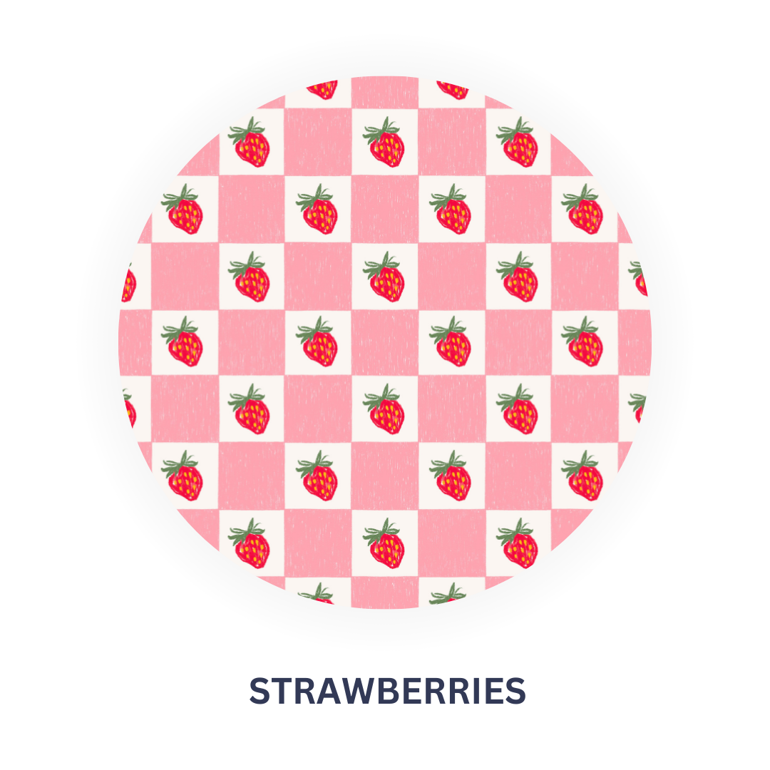 Strawberries Full Sleeves Night Suit
