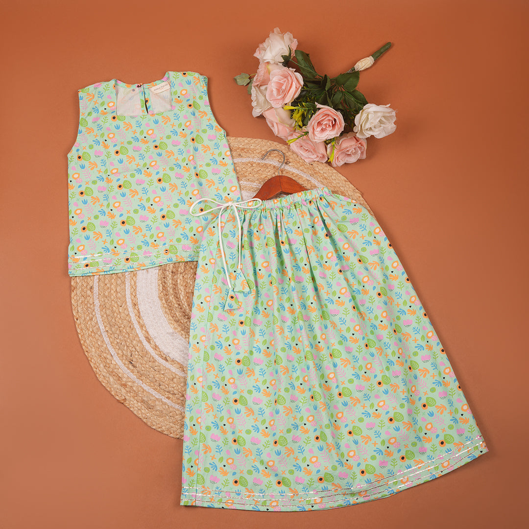 Flower Pop Lehenga Set