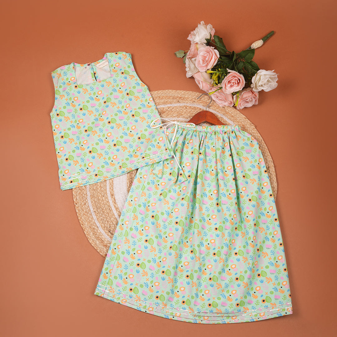 Flower Pop Lehenga Set