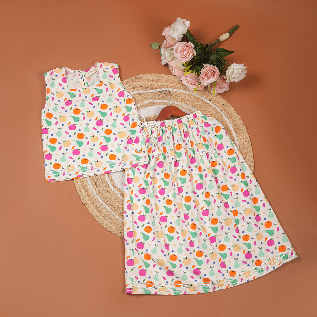 Tropical Fruits Lehenga Set