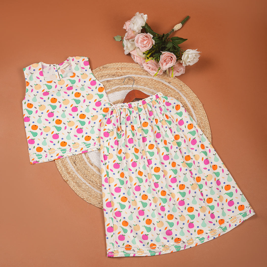 Tropical Fruits Lehenga Set