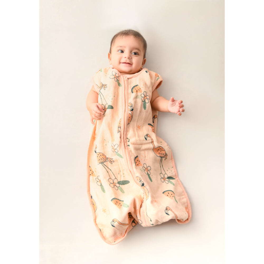 Flamingo Sleep Sack (Muslin)