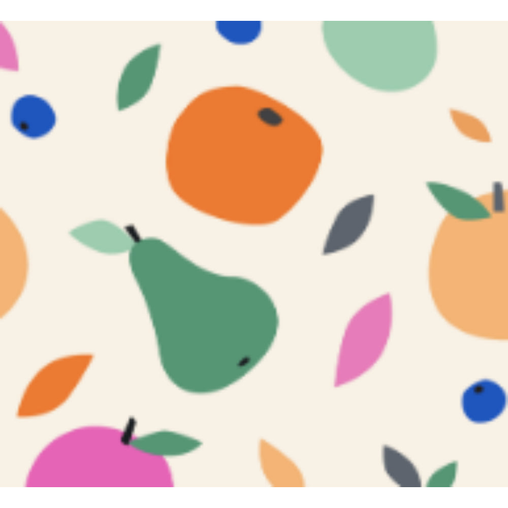 Fruits are Good Fitted Cot Sheet