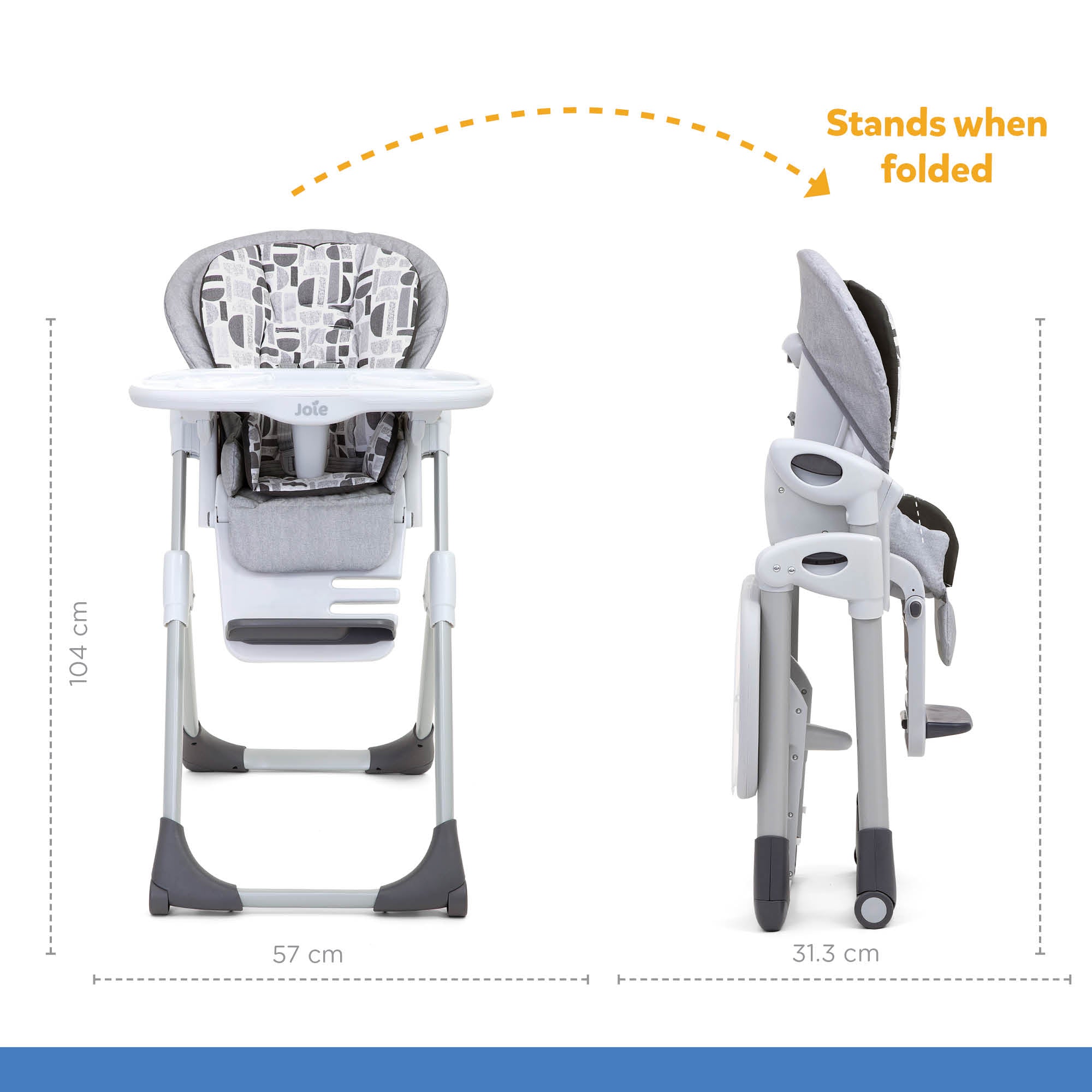 Joie High Chair Mimzy 2in1 Logan 6 to 36 Months