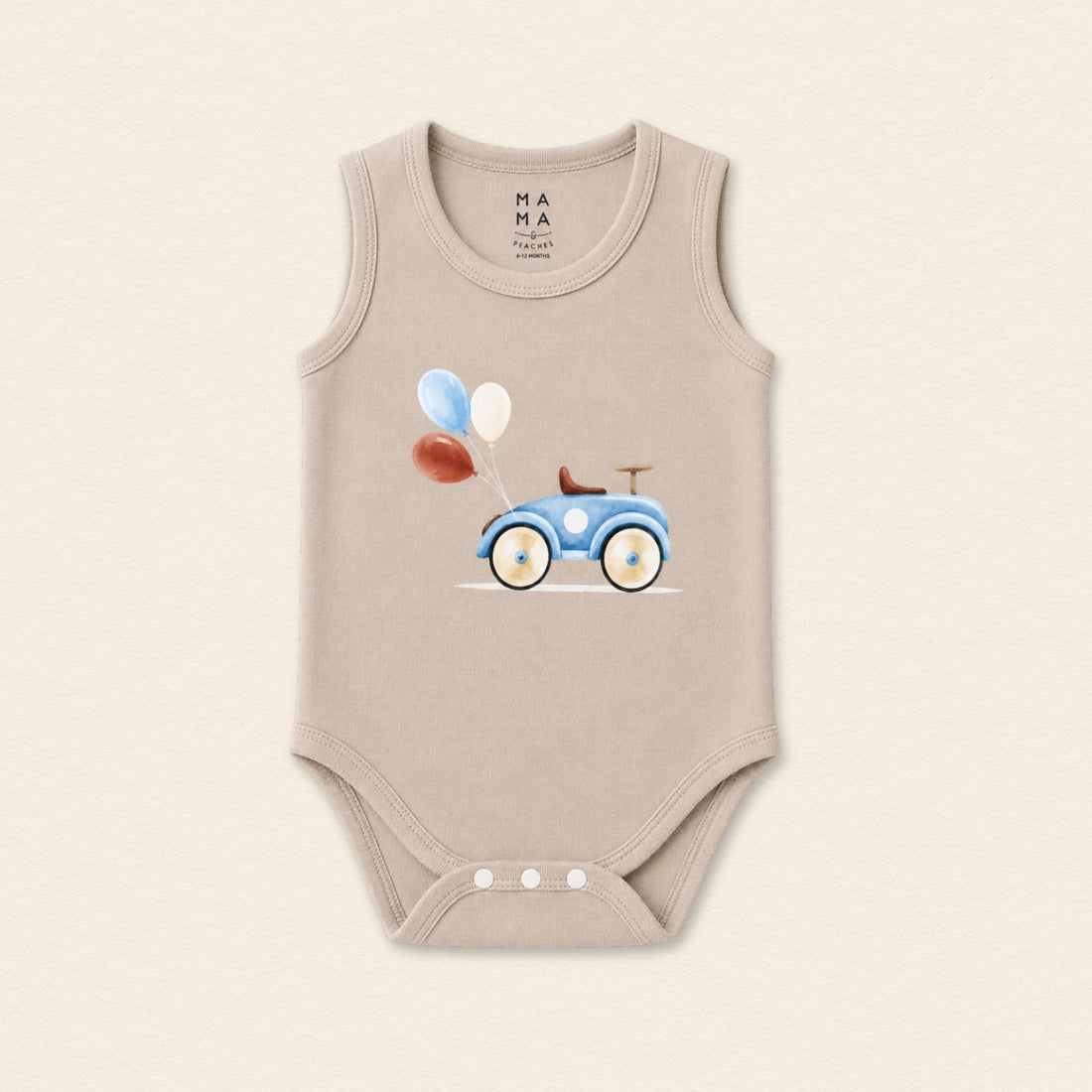 Pack of 4 Snap Inner Suits (Blue+Pink+Off White+Fawn)