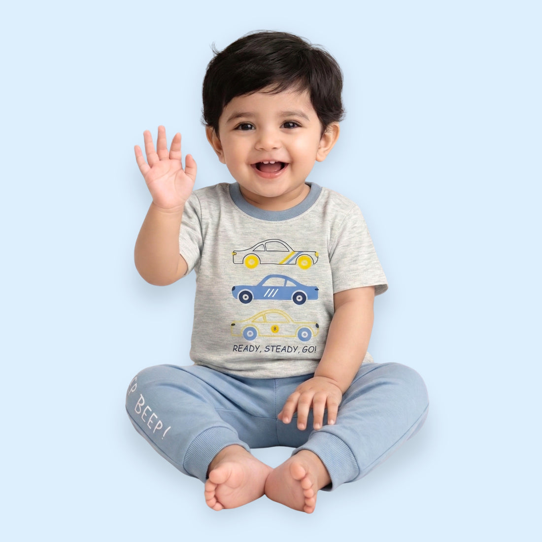 Ready Steady Go Cotton Pyjama Set