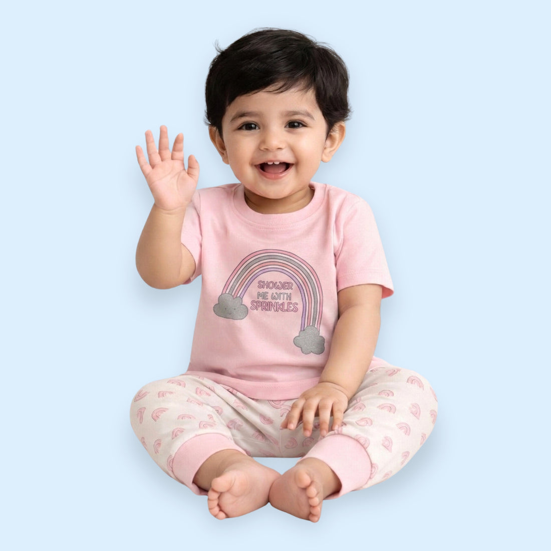 Sprinkles &amp; Dreams Cotton Pyjama Set