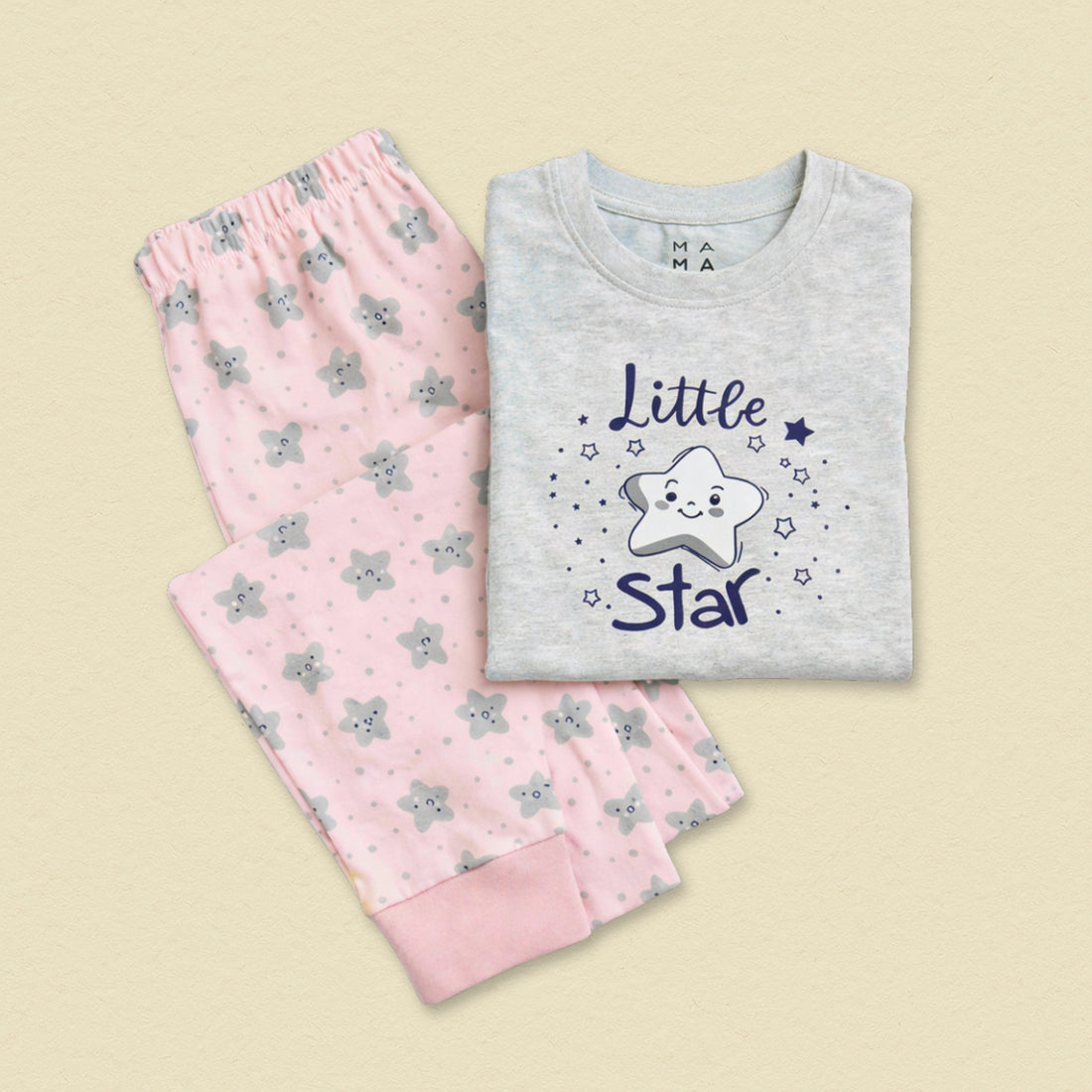 Little Star Cotton Pyjama Set