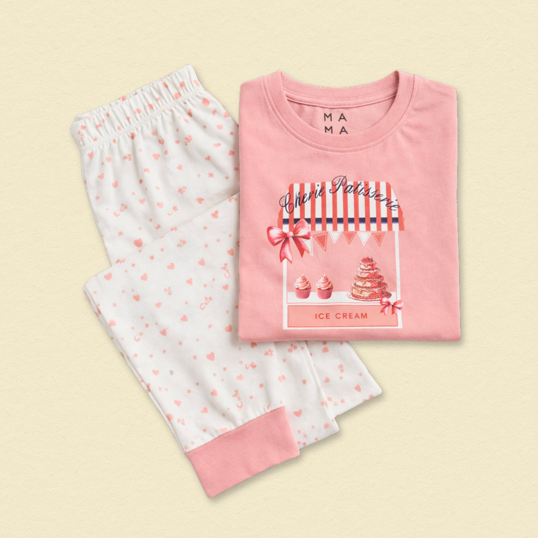Cherie Cherie Baby Cotton Pyjama Set
