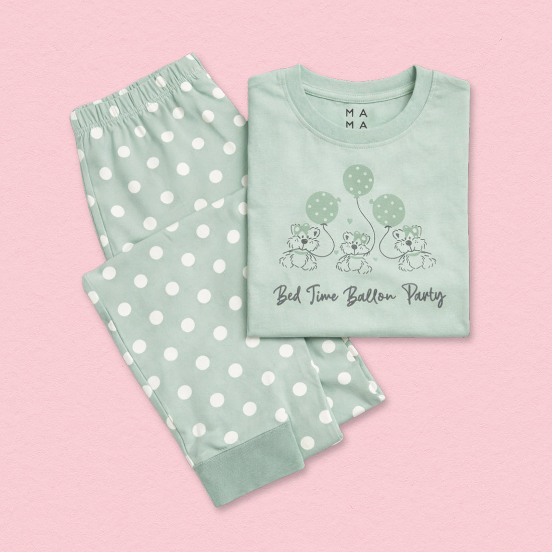 Balloon Party Cotton Pyjama Set