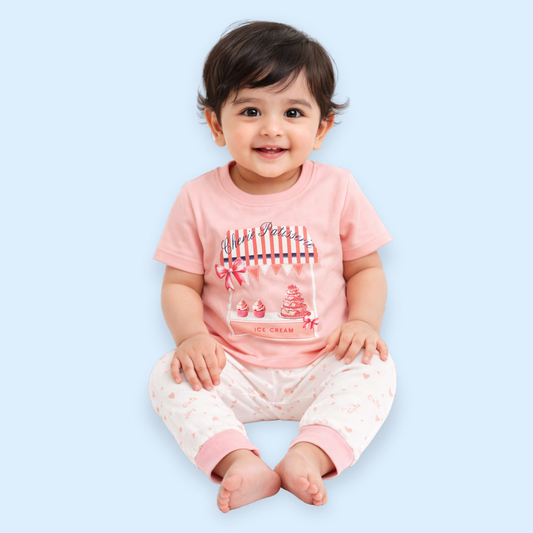 Cherie Cherie Baby Cotton Pyjama Set