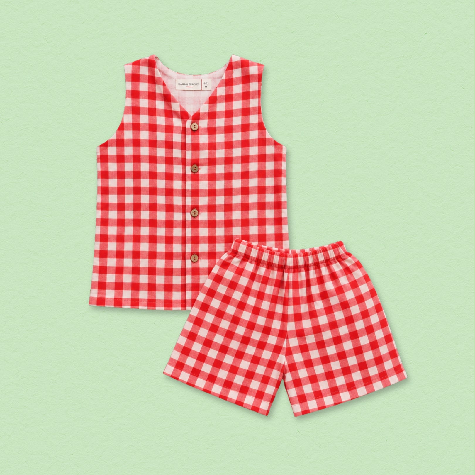 Picnic Ready Jhabla Top with Shorts