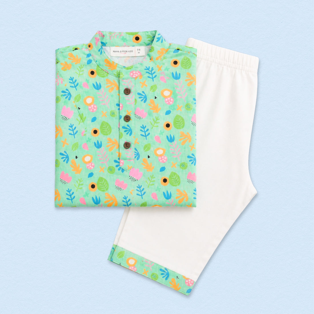 Flower Pop Kurta Set