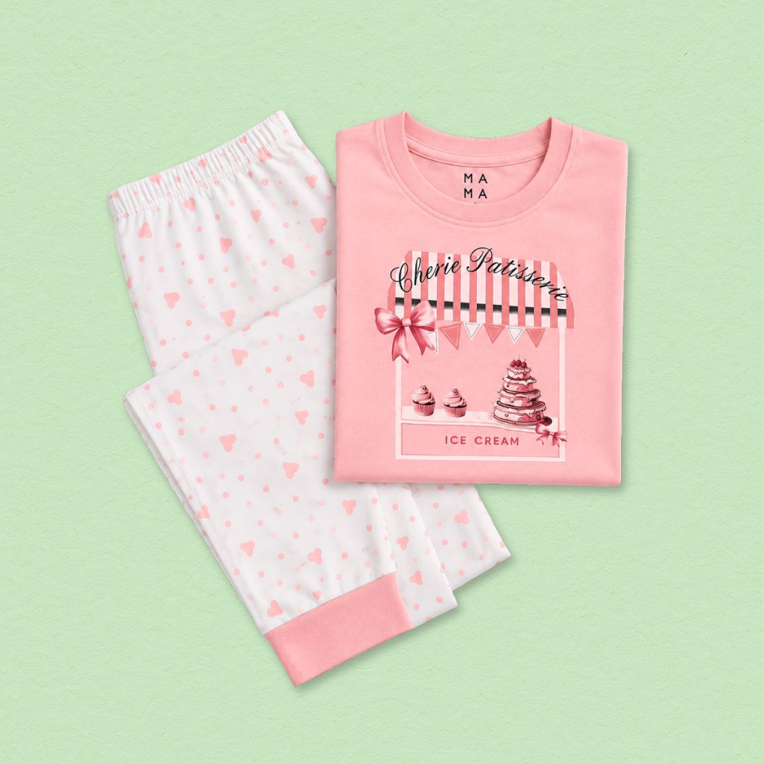 Sweetheart Sundae Cotton Pyjama Set
