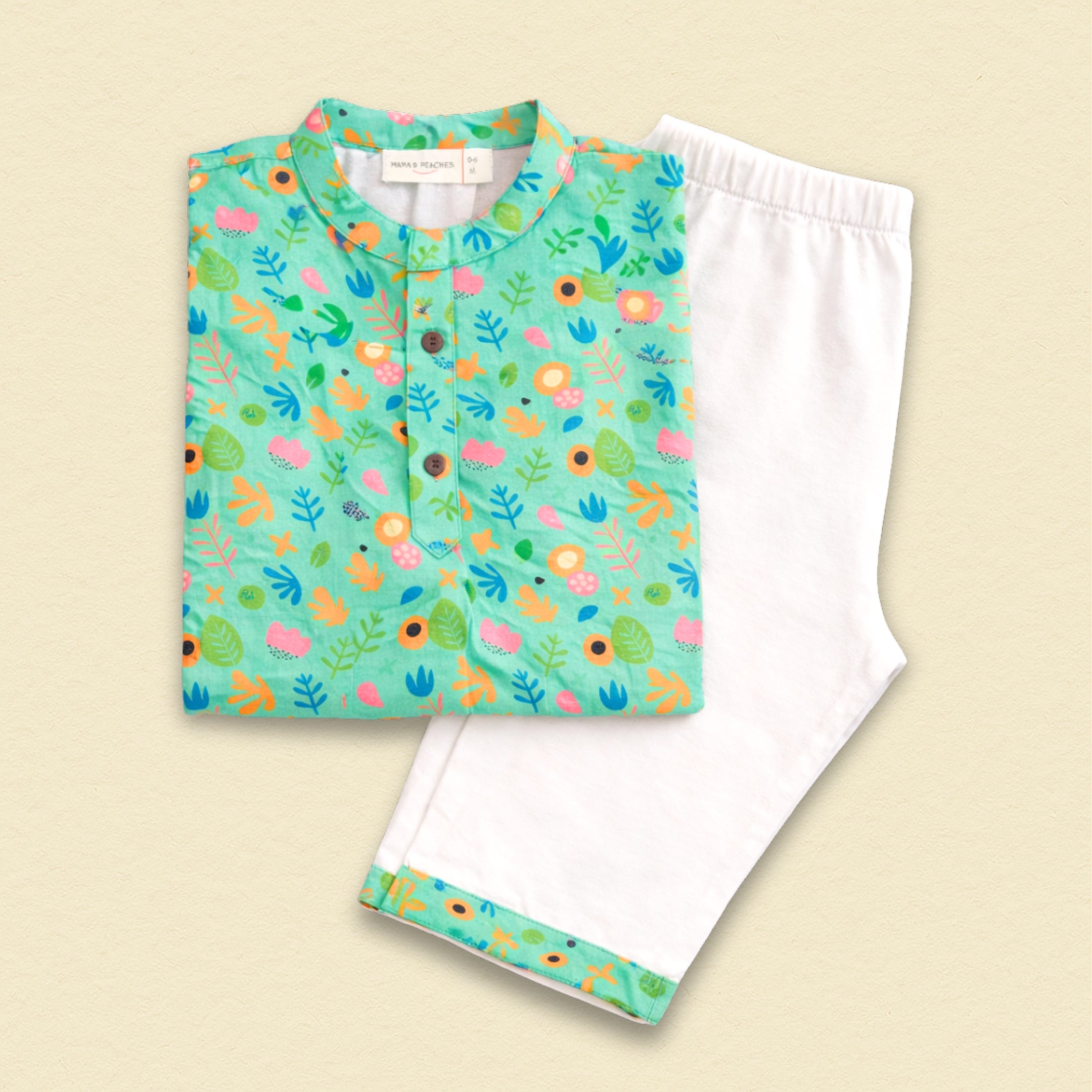 Flower Pop Kurta Set