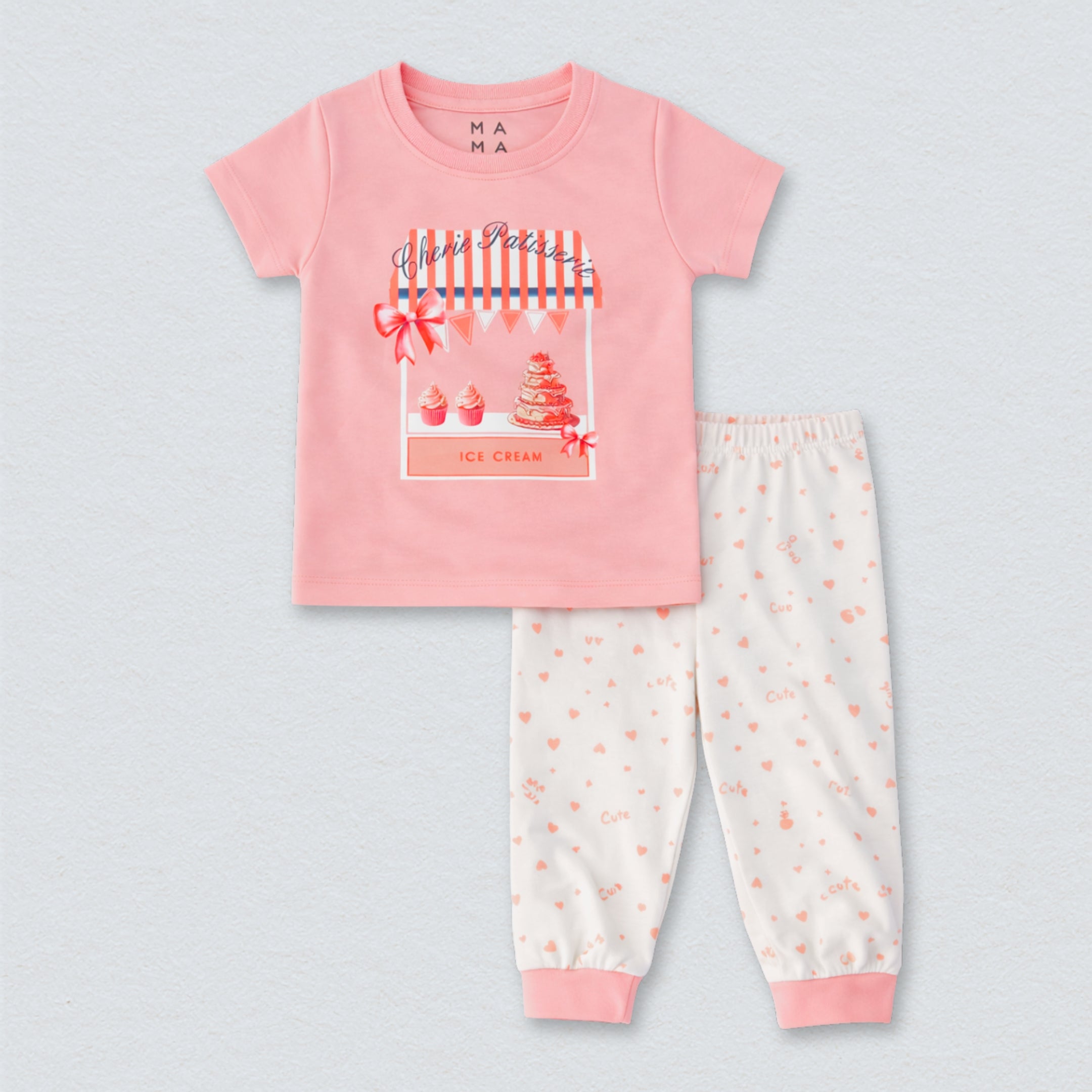 Cherie Cherie Baby Cotton Pyjama Set