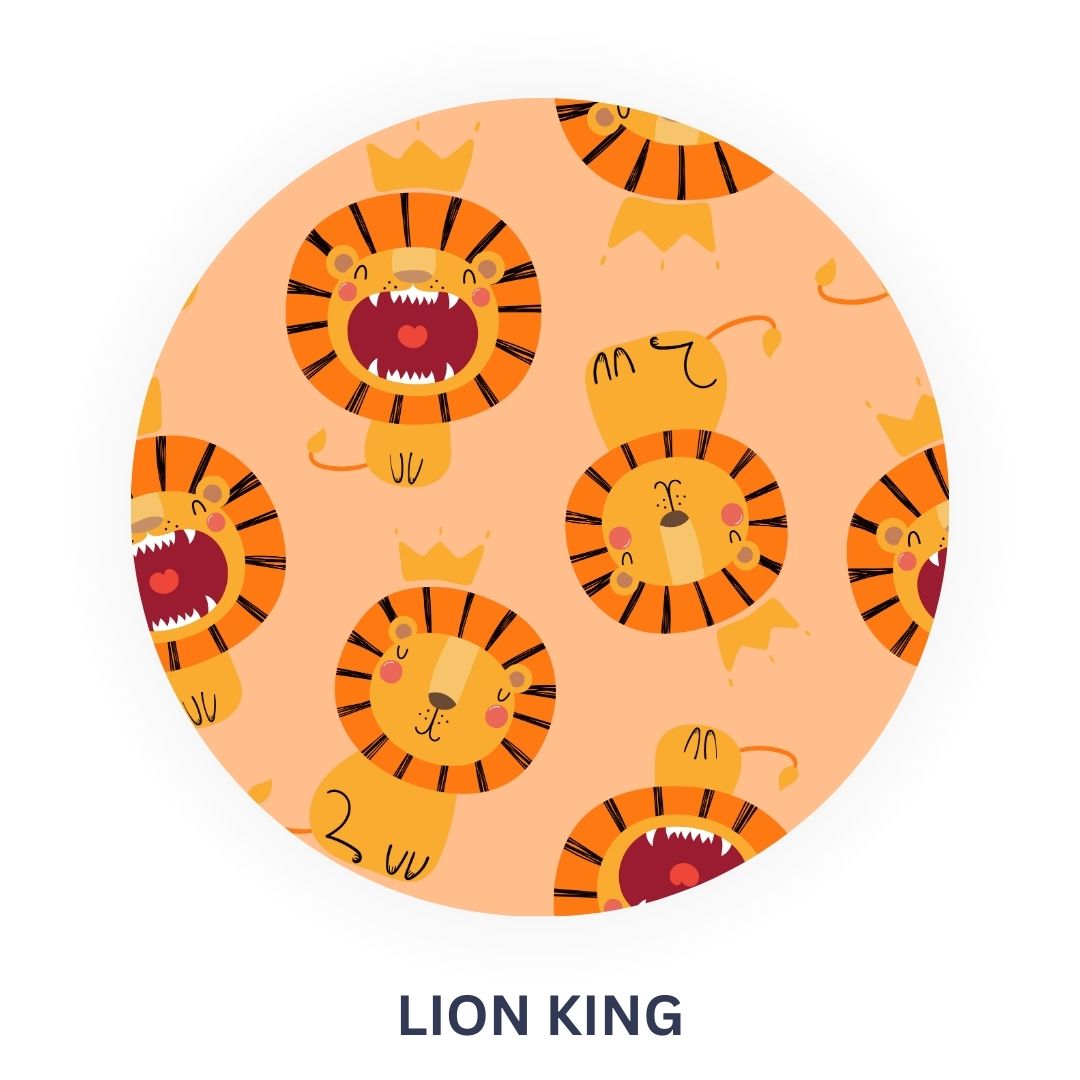 Lion King Cotton Kurta Set