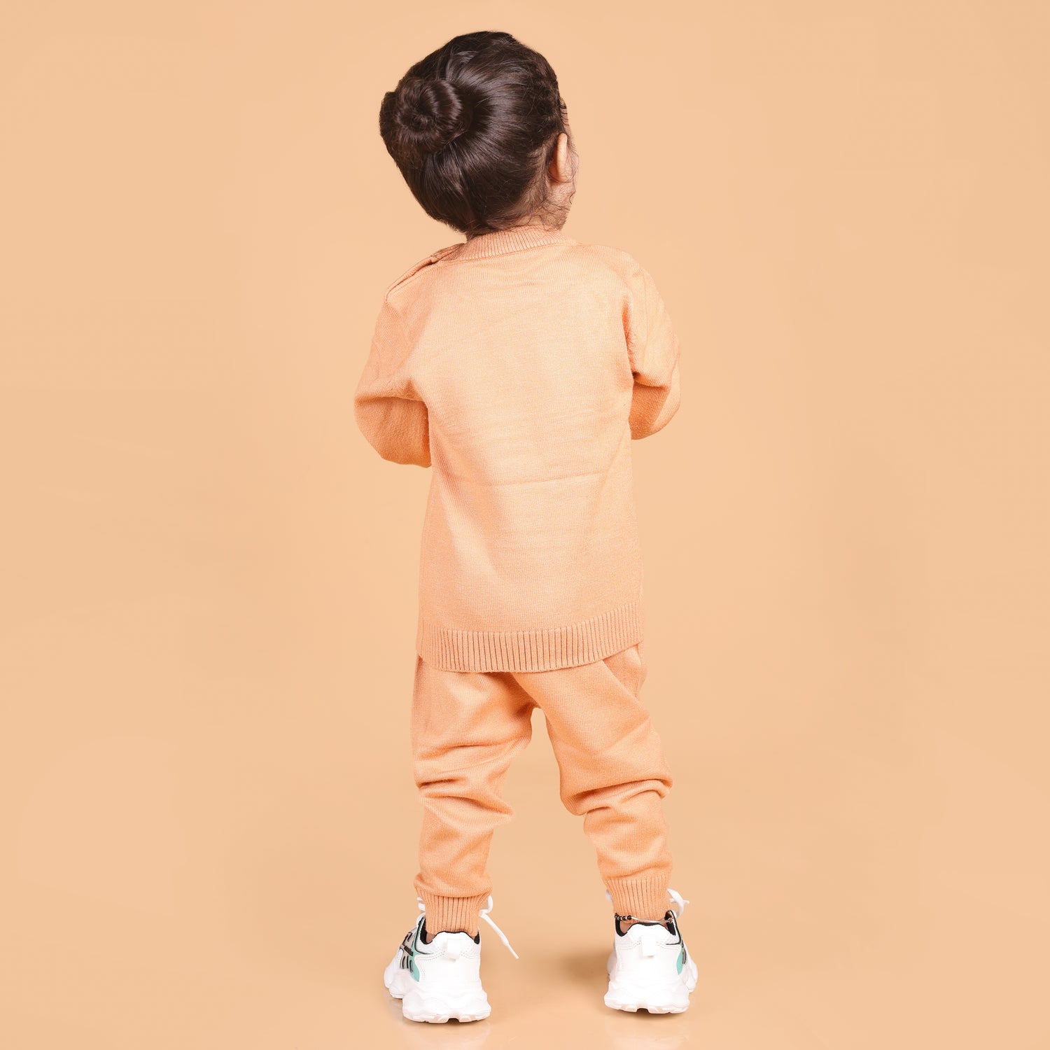 Mighty Dino Knitted Co-Ord Set - Brown