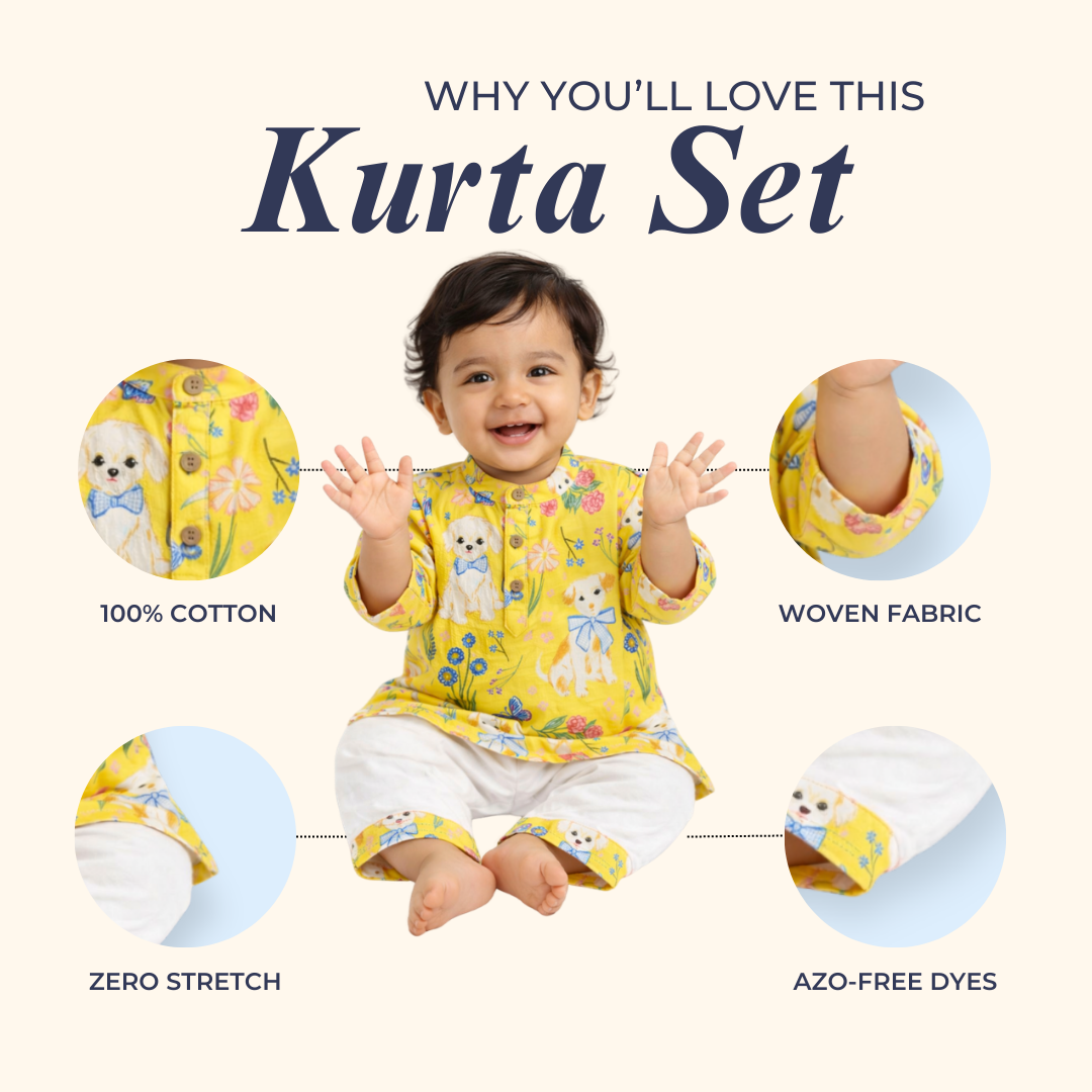 Doggie Wonderland Kurta Set