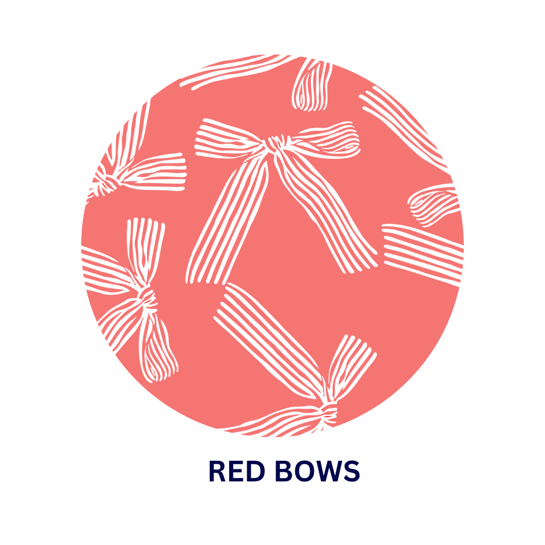 Red Bows Muslin Angrakha Set