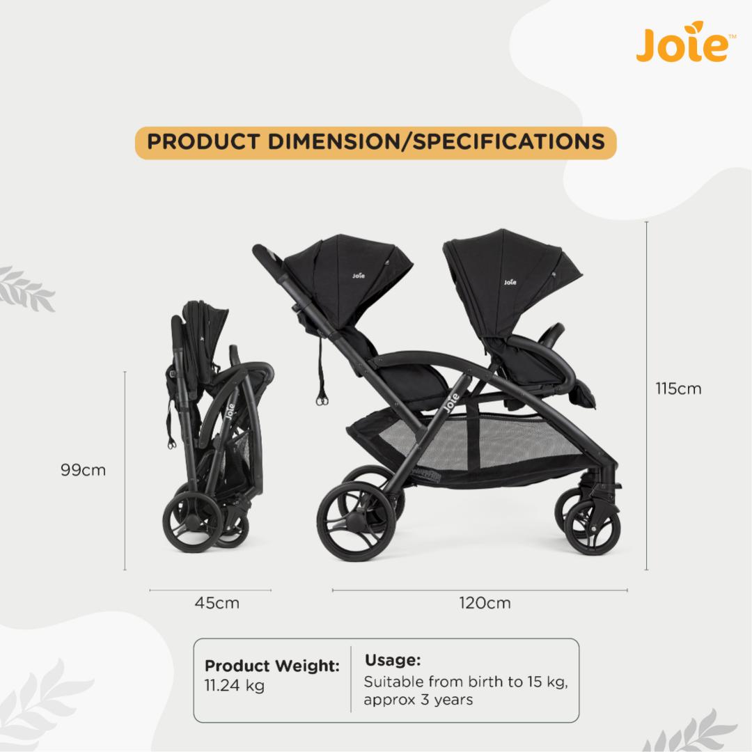 Joie Stroller Evalite™ Duo Shale Birth to 36 Months