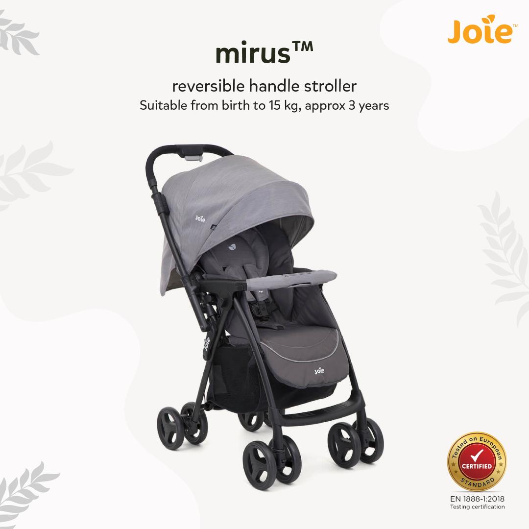 Joie Stroller Mirus Dark Pewter Birth to 36 Months