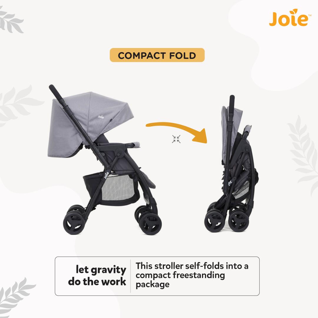 Joie Stroller Mirus Dark Pewter Birth to 36 Months