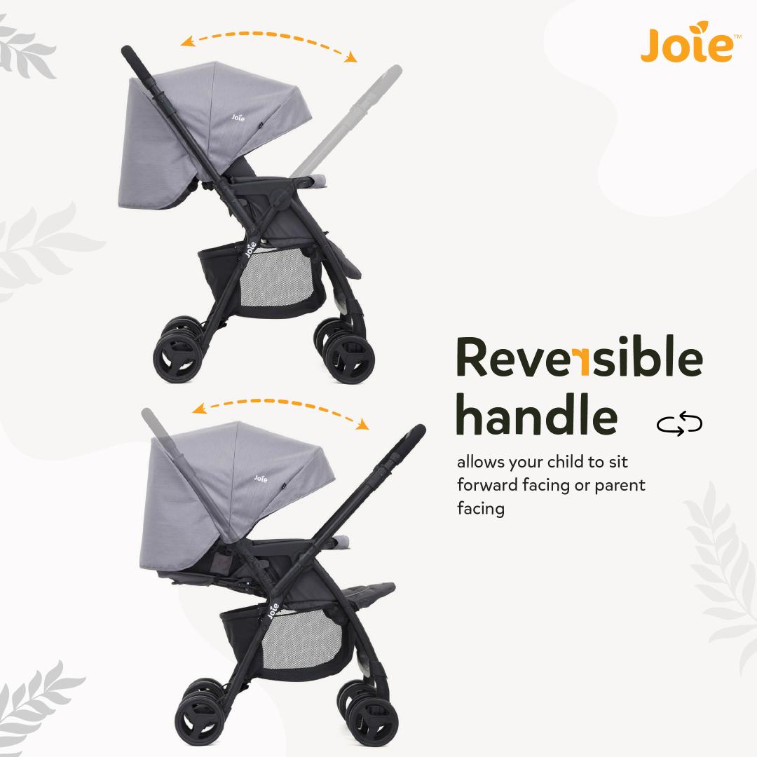 Joie Stroller Mirus Dark Pewter Birth to 36 Months