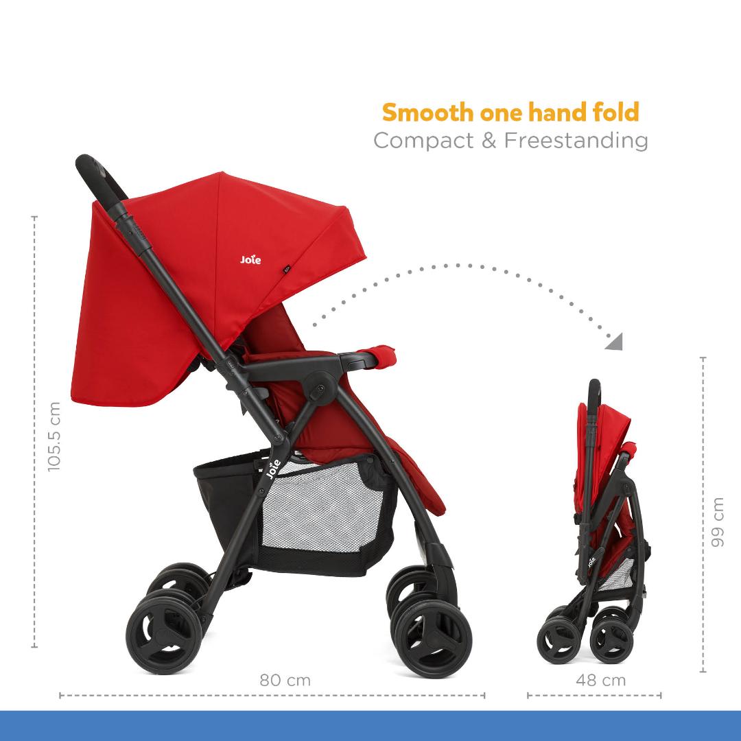 Joie Stroller Mirus Lychee Birth to 36 Months