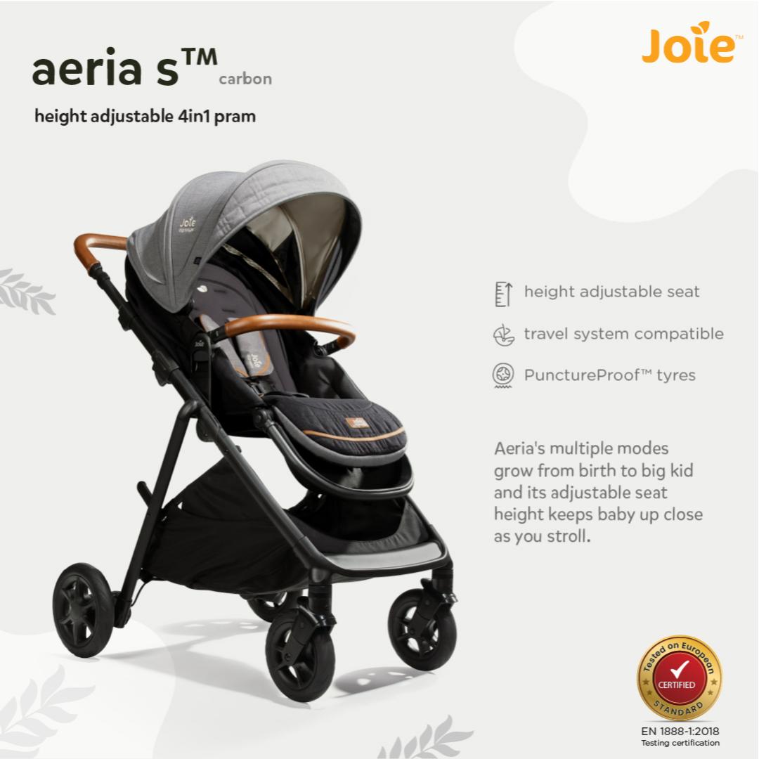 Joie Stroller Aeria S Carbon Birth to 48 Months