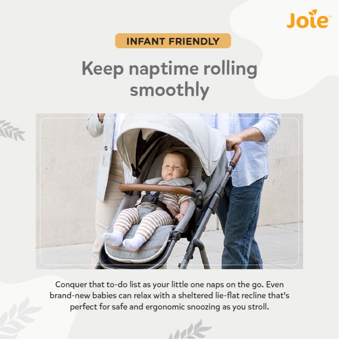 Joie Stroller Aeria S Carbon Birth to 48 Months