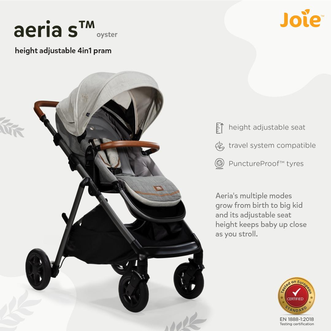 Joie Stroller AERIA S Oyester Birth to 48 Months